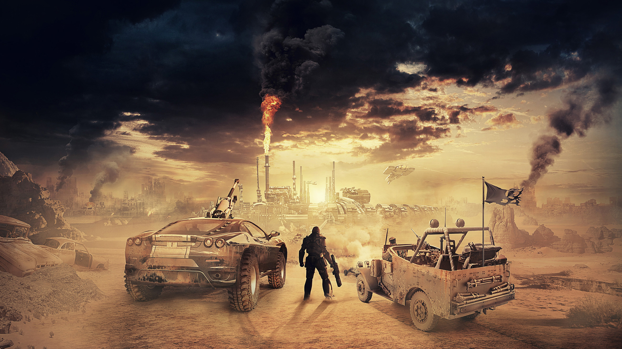 War In The Desert, HD Artist, 4k Wallpapers, Images, Backgrounds, Photos  and Pictures