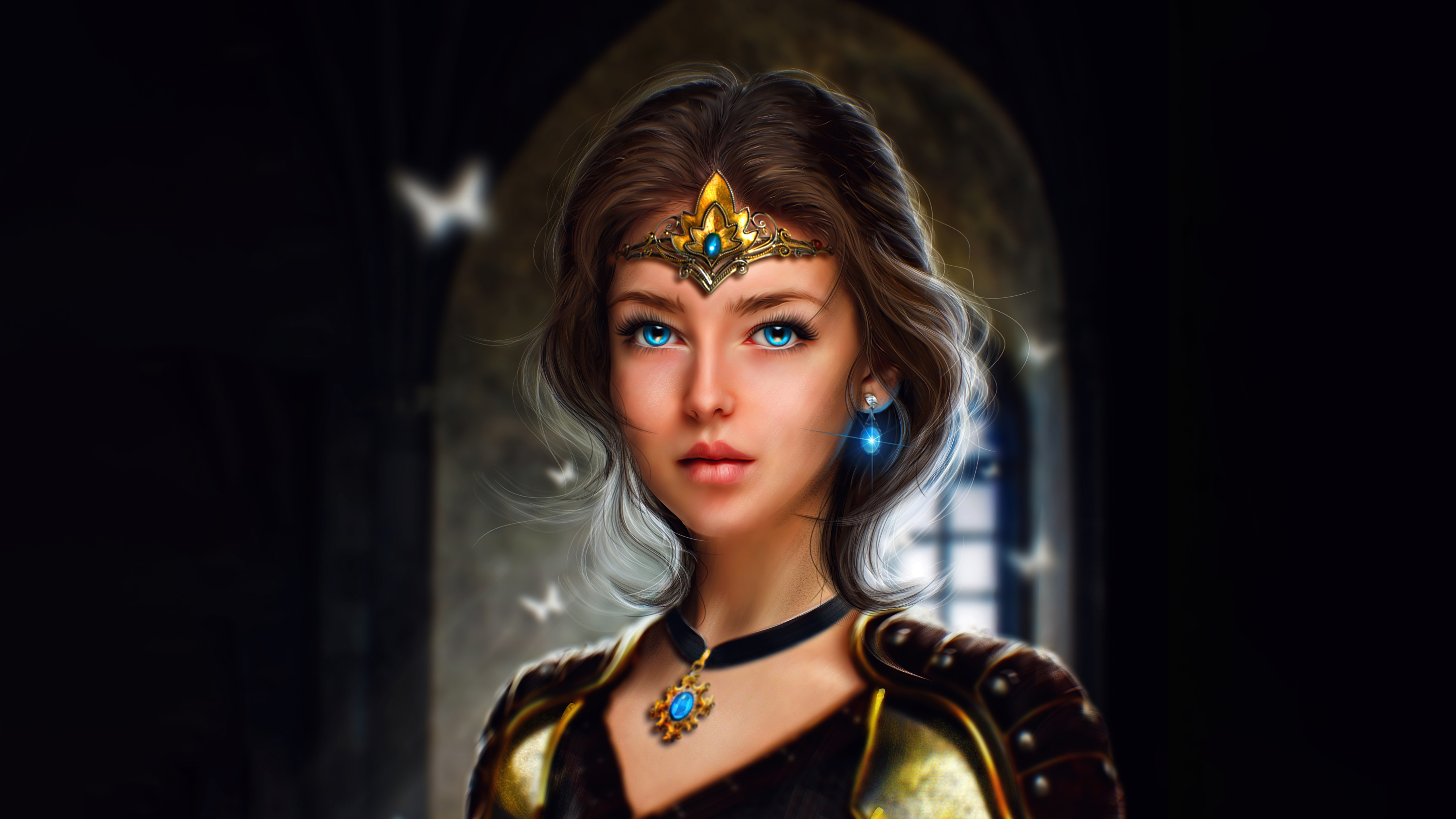 3840x2160 Warrior Beautiful Princess 5k 4k HD 4k Wallpapers, Images,  Backgrounds, Photos and Pictures