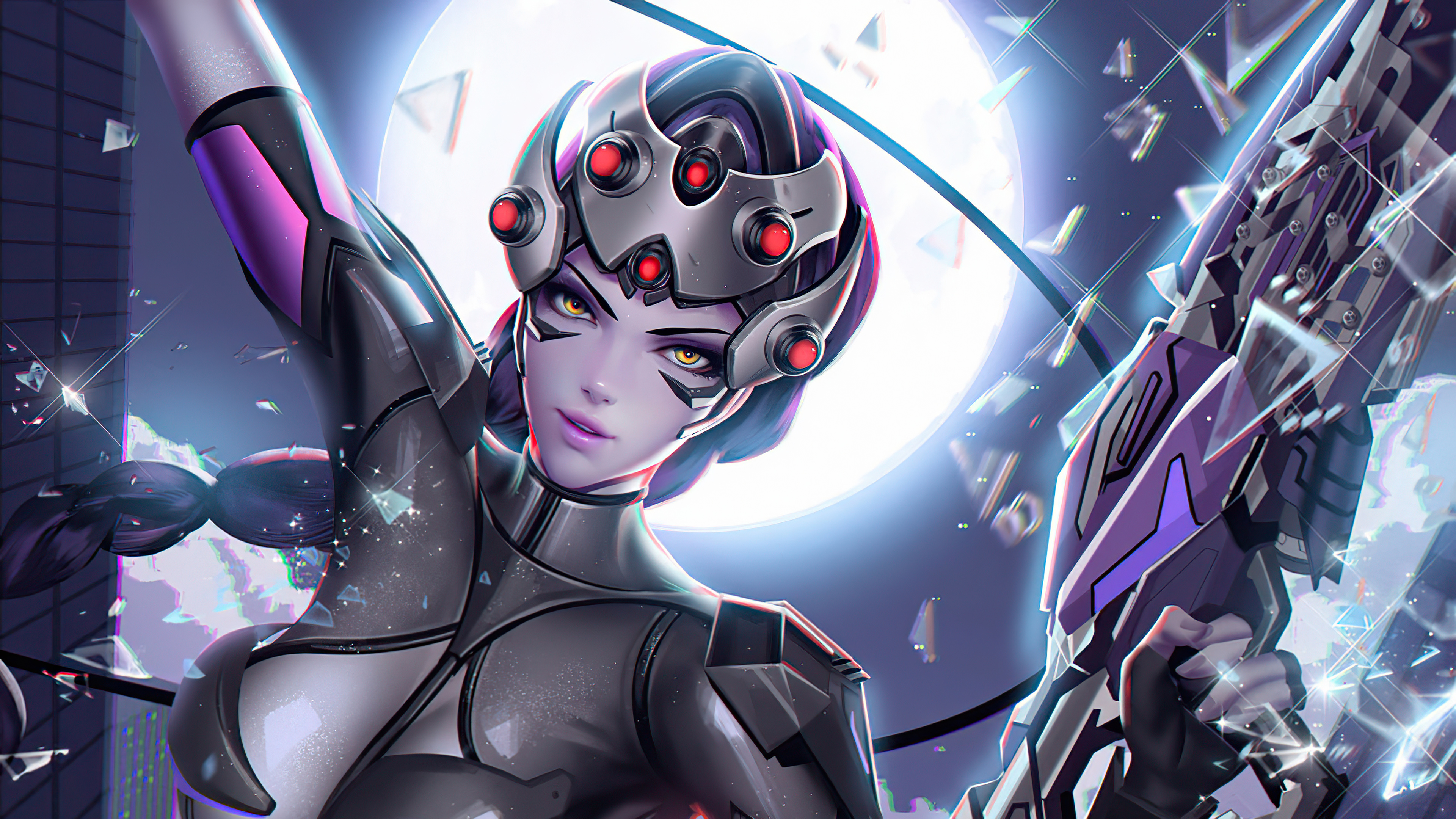 Widowmaker Overwatch 2 4K Wallpaper iPhone HD Phone #3030h