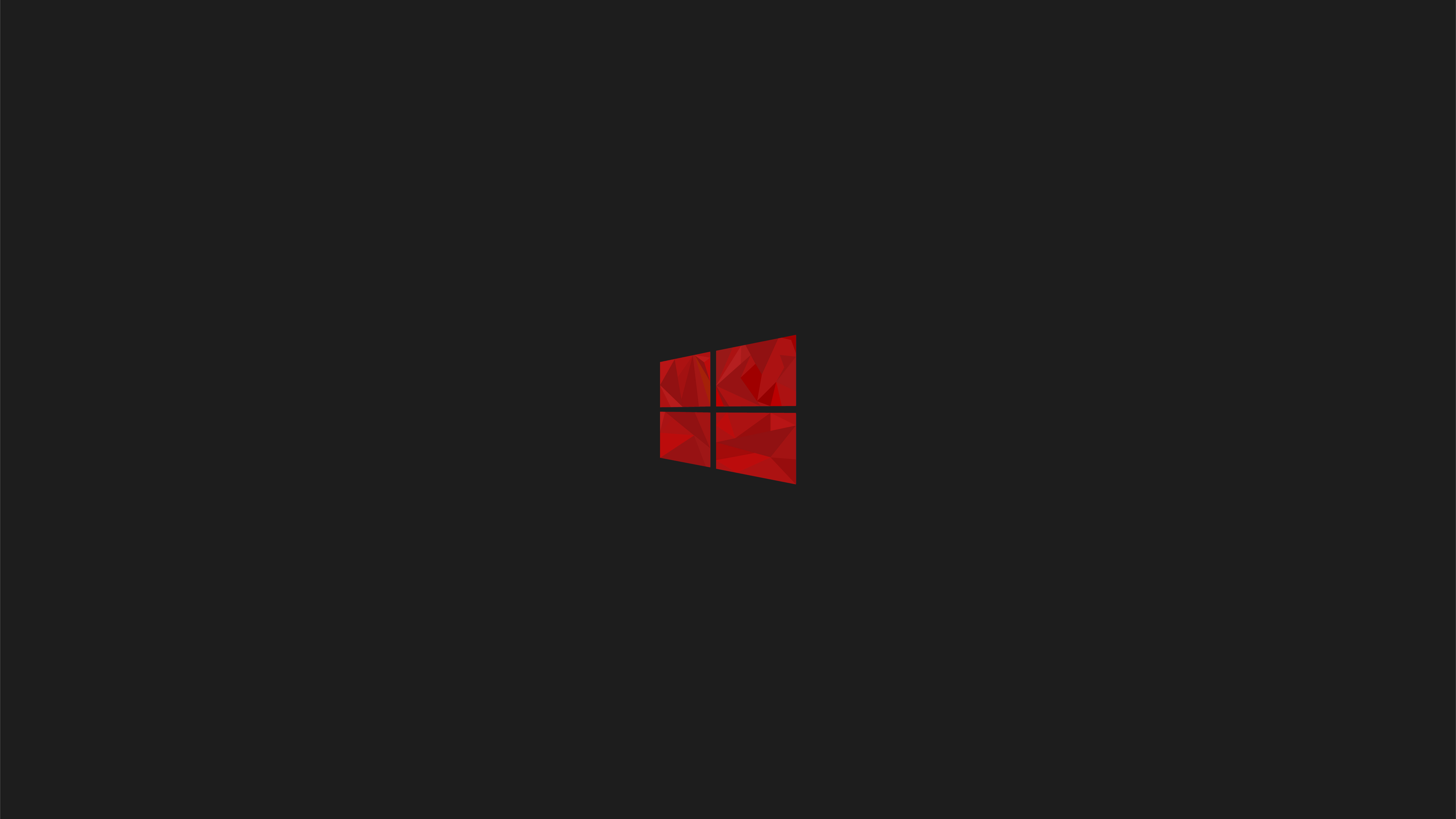 Windows 10 Wallpaper 4K, Minimalist, Windows logo