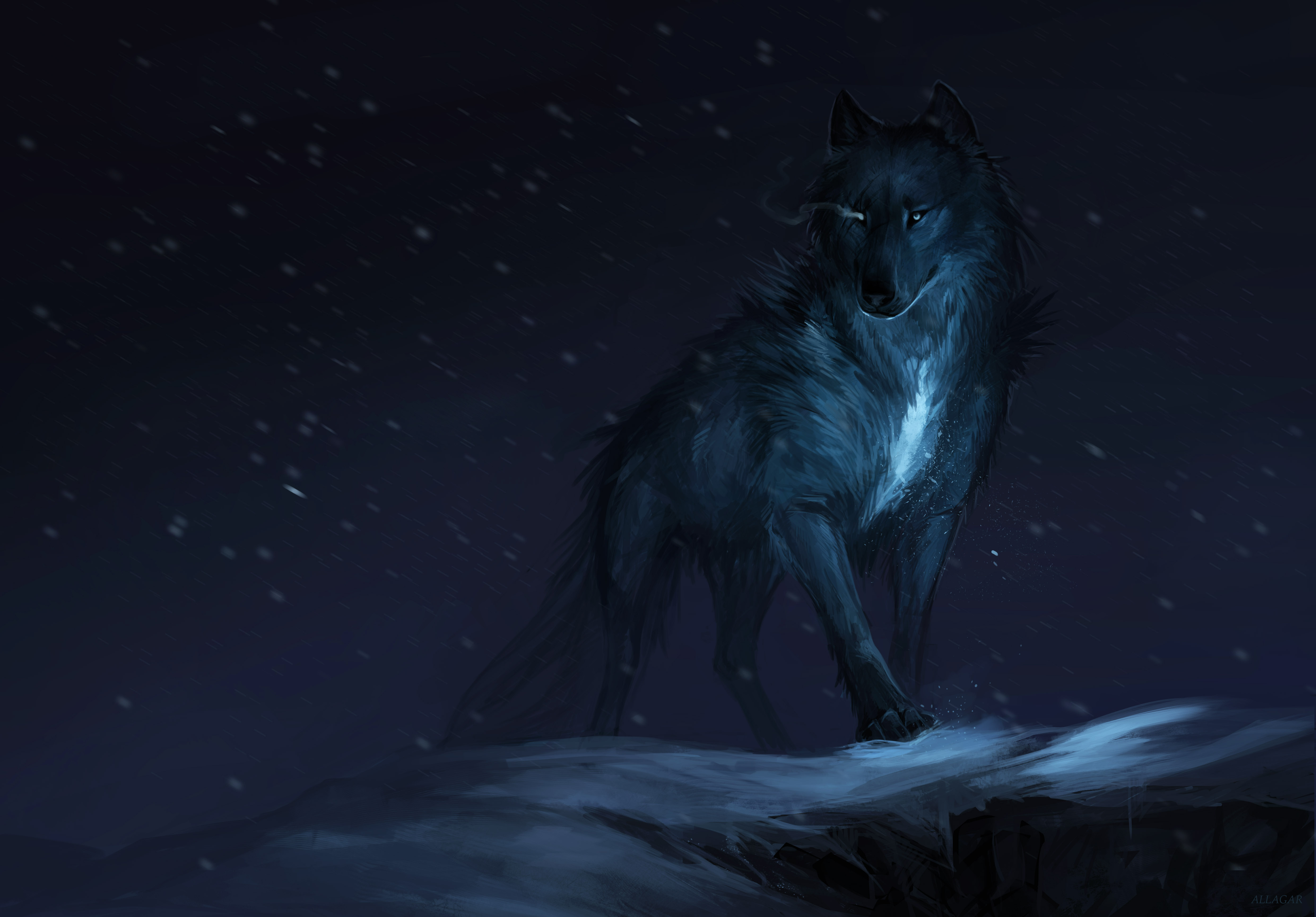 Wolf Drawing, HD Artist, 4k Wallpapers, Images, Backgrounds, Photos and  Pictures