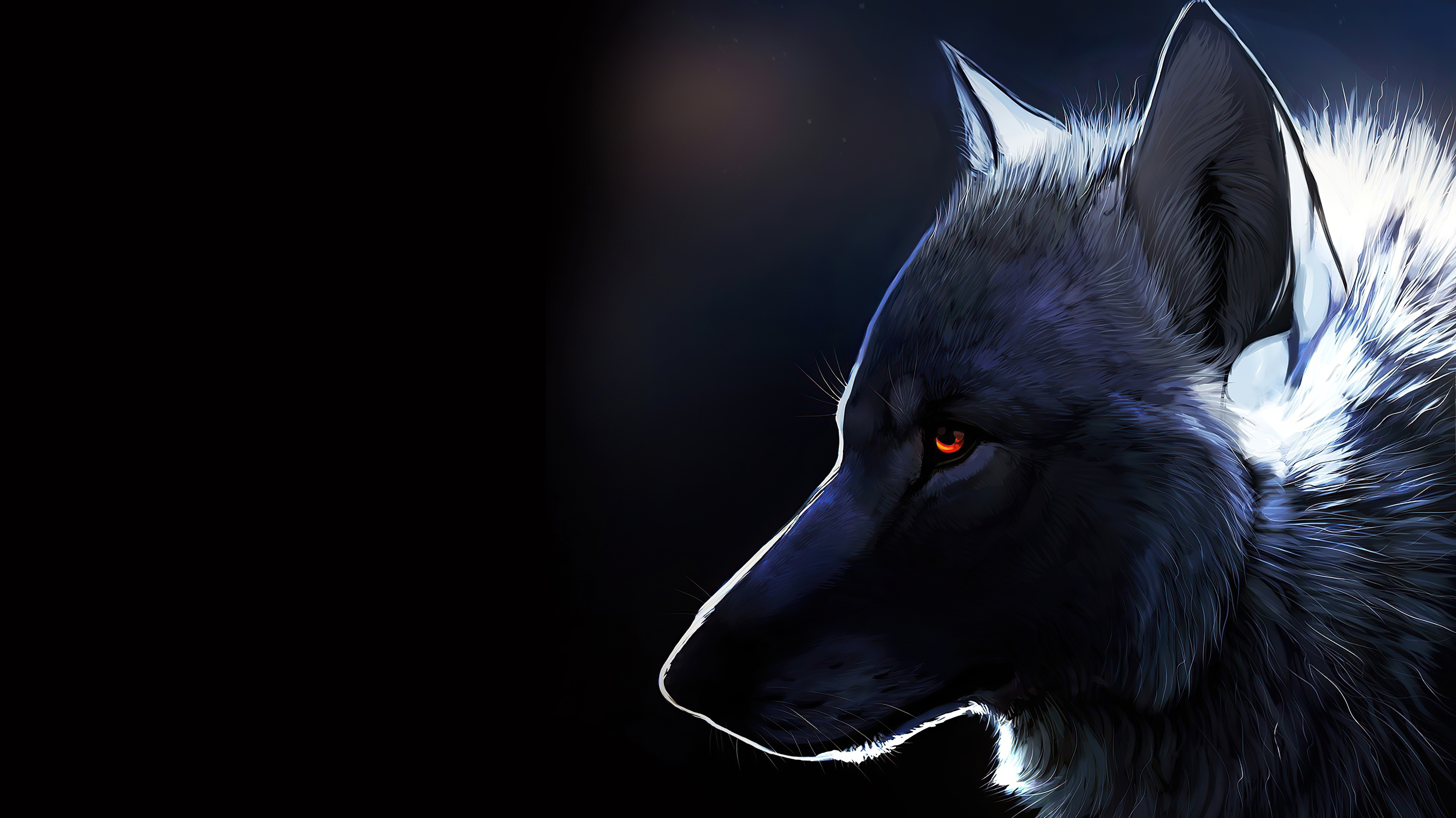 Green Wolf 4K Wallpapers | HD Wallpapers | ID #28718