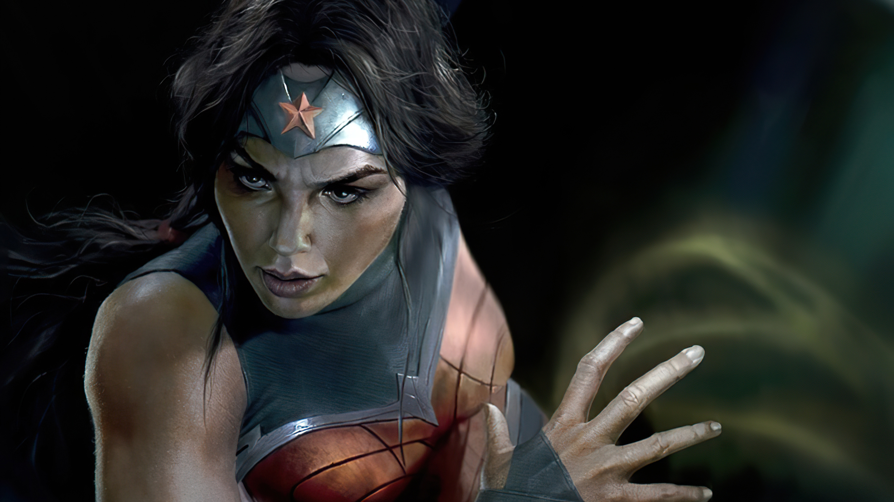 Wonder Woman Gal Gadot Diana Prince Artwork Hd Superheroes 4k 