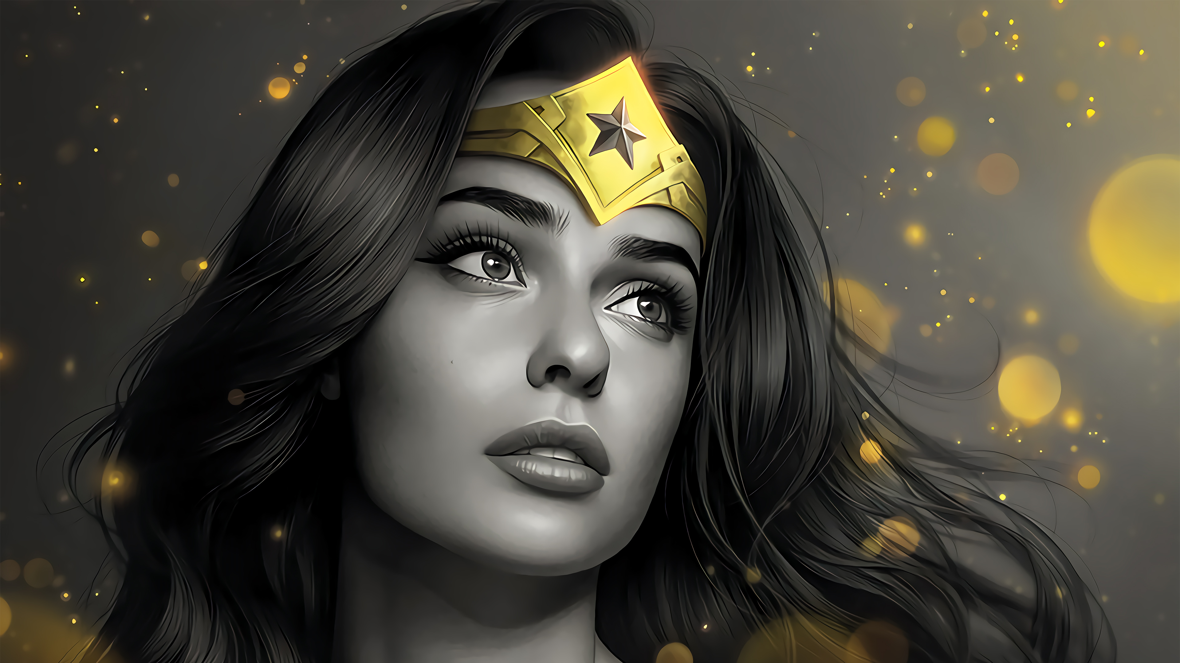 1360x768 Wonder Woman Gold Queen 4k Laptop HD HD 4k Wallpapers, Images,  Backgrounds, Photos and Pictures