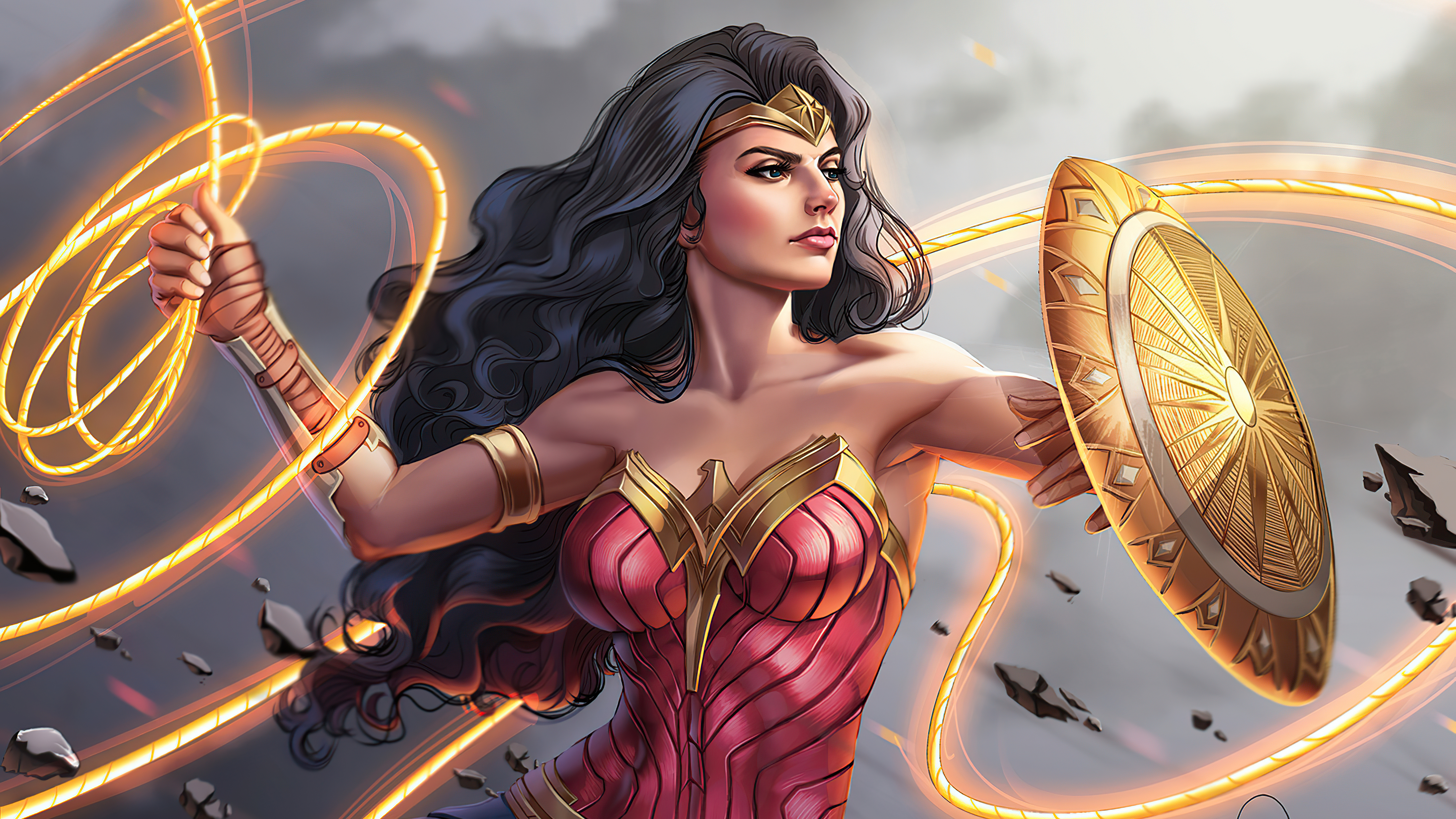 Wonder Woman Lasso 4k, HD Superheroes, 4k Wallpapers, Images, Backgrounds,  Photos and Pictures