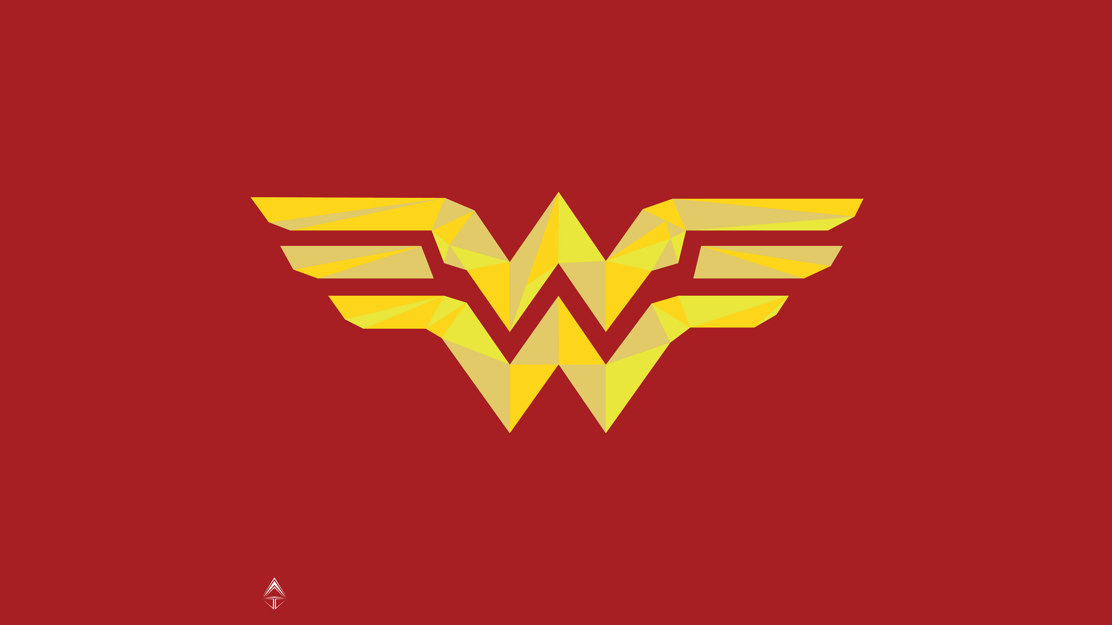 Wonder Woman Logo Wallpaper