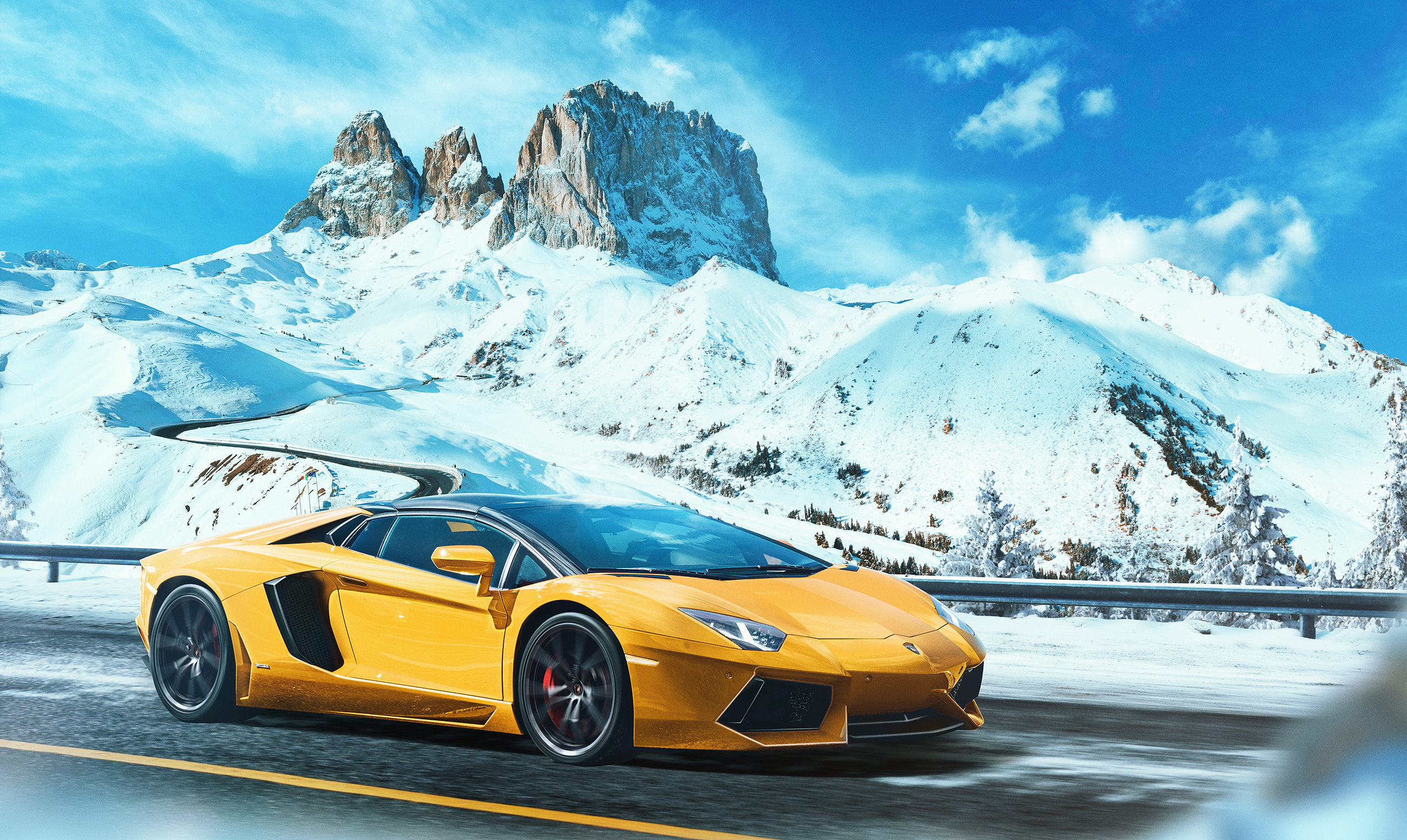 1920x1080 Yellow Lamborghini Aventador Laptop Full HD 1080P HD 4k Wallpapers,  Images, Backgrounds, Photos and Pictures
