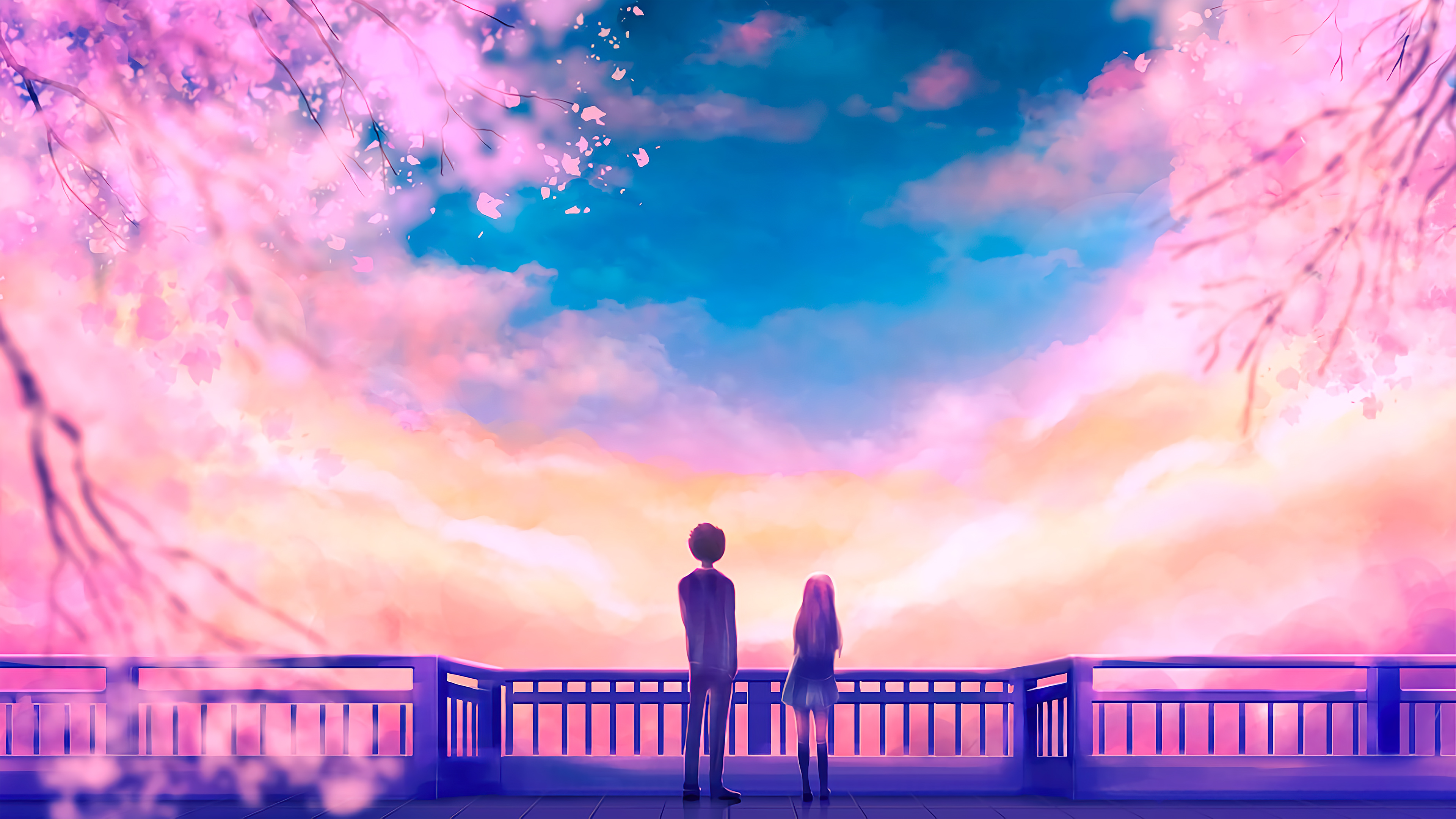 You Are My Cherry Blossom, HD Anime, 4k Wallpapers, Images, Backgrounds,  Photos and Pictures