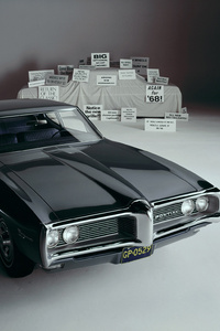 1968 Pontiac LeMans Sports Coupe (640x1136) Resolution Wallpaper