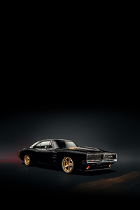 1969 Ringbrothers Dodge Charger Tusk 5k (320x480) Resolution Wallpaper