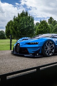 2016 Bugatti Vision Gran Turismo (240x320) Resolution Wallpaper