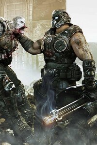 2016 Gears Of War 4 HD (640x1136) Resolution Wallpaper