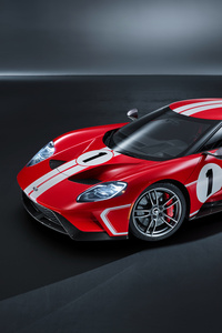 2018 Ford GT 67 Heritage Edition (2160x3840) Resolution Wallpaper