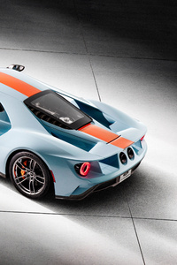 2018 Ford GT Heritage Edition 4K (480x800) Resolution Wallpaper