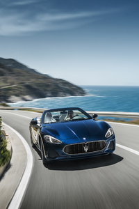 2018 Maserati GranCabrio (320x568) Resolution Wallpaper