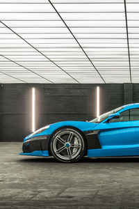 2018 Rimac C Two California Edition Side View (480x800) Resolution Wallpaper