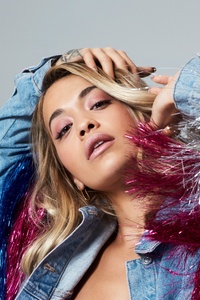 2018 Rita Ora Singer (320x480) Resolution Wallpaper