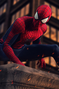 2018 SpiderMan Into The Spider Verse Movie (240x320) Resolution Wallpaper