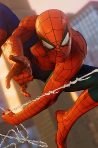 2018 Spiderman Ps4 Game 4k (1080x1920) Resolution Wallpaper