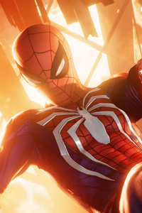 2018 Spiderman Ps4 Pro 4k (320x480) Resolution Wallpaper