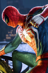 2018 Spiderman Ps4 Pro (240x400) Resolution Wallpaper