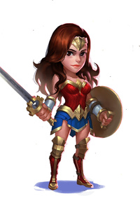 2018 Wonder Woman 4k Art (800x1280) Resolution Wallpaper