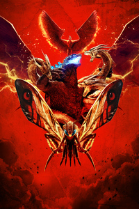 2019 Godzilla King Of The Monsters 5k (640x960) Resolution Wallpaper