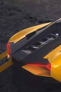 2019 Lamborghini Terzo Millennio Car (480x800) Resolution Wallpaper