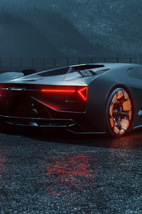 2019 Lamborghini Terzo Millennio HD (1080x2280) Resolution Wallpaper