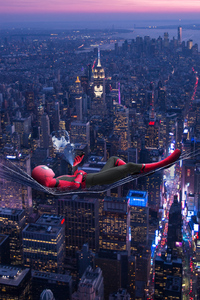 2019 Spiderman Far From Home Poster (1440x2960) Resolution Wallpaper