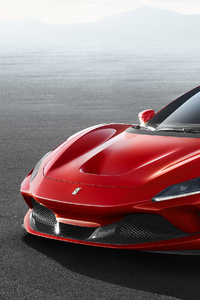 2020 Ferrari F8 Tributo Car (1080x2160) Resolution Wallpaper
