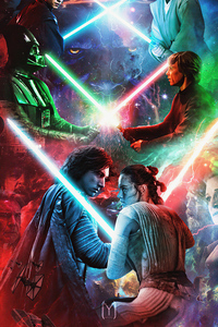 800x1280 2020 Star Wars The Rise Of Skywalker Poster 4k