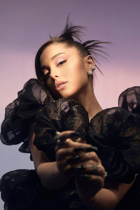 1080x1920 2021 Ariana Grande Allure Magazine 4k