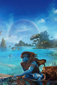 1080x2160 2022 Avatar The Way Of Water4k