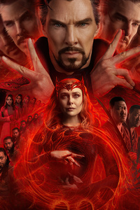 480x800 2022 Doctor Strange In The Multiverse Of Madness 5k