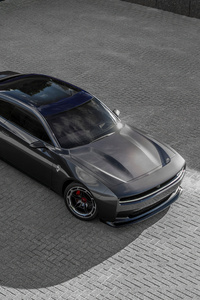 2022 Dodge Charger Daytona SRT Concept 5k (320x568) Resolution Wallpaper