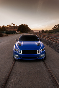 1125x2436 2022 Ford Mustang Gt 4k