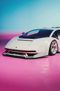 2022 Lamborghini Countach Concept 5k (540x960) Resolution Wallpaper