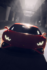 640x1136 2022 Lamborghini HuracanEvo Rwd 4k