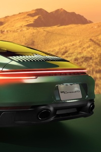 1080x2280 2022 Porsche 911 Carrera GTS 50 Year Anniversary 5k