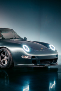 1440x2960 2022 Porsche 911 Guntherwerks Front 4k