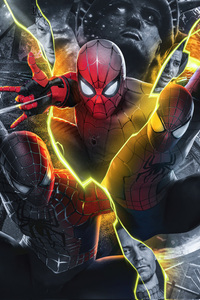 2022 Spider Man No Way Home Movie 5k (720x1280) Resolution Wallpaper