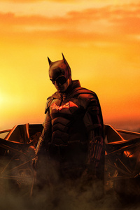 1080x2280 2022 The Batman Movie 8k
