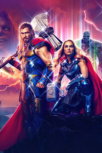 2022 Thor Love And Thunder 5k (320x568) Resolution Wallpaper