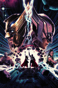 480x854 2022 Thor Love And Thunder Poster