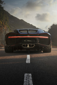 2023 Bugatti Chiron Rear (360x640) Resolution Wallpaper
