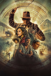 2023 Indiana Jones And The Dial Of Destiny 5k (480x854) Resolution Wallpaper