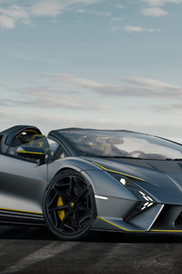 320x568 2023 Lamborghini Autentica Front Look 5k
