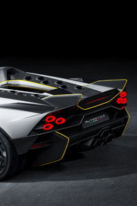 1080x2280 2023 Lamborghini Autentica Rear