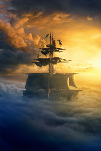 2023 Peter Pan And Wendy 4k (360x640) Resolution Wallpaper